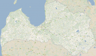 Kaart (cartografie)-Letland-latvia.jpg