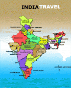 Географічна карта-Індія-India-map.jpg