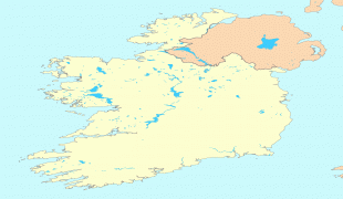 Kaart (kartograafia)-Iirimaa saar-Ireland_map_blank.png