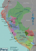 Kaart (cartografie)-Peru-Peru_regions_map.png