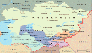 Zemljovid-Ašgabat-central-asia-political-map-1999.gif