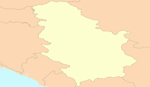 Kaart (kartograafia)-Serbia-Serbia_map_blank.png