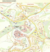 Ģeogrāfiskā karte-Čehija-Cesky-Krumlov-Czech-Republic-Tourist-Map.jpg