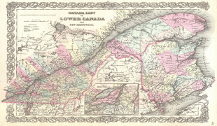 Bản đồ-Québec-1855_Colton_Map_of_Canada_East_or_Quebec_-_Geographicus_-_Quebec-colton-1855.jpg
