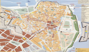 Karte (Kartografie)-Korfu (Stadt)-map-corfu-town.jpg