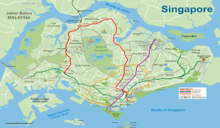 Karte (Kartografie)-Singapur-singapore-map-nice.jpg