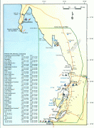 Kaart (cartografie)-Mauritanië-arguin_map.jpg