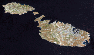 Χάρτης-Μάλτα-Satelite_image_of_Malta.jpg