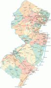Bản đồ-Jersey-New-Jersey-Road-Map.gif
