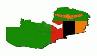 Kaart (cartografie)-Zambia-7386278-zambia-map-flag-with-shadow-on-white-illustration.jpg