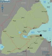 Kaart (kartograafia)-Djibouti-Djibouti_map.png
