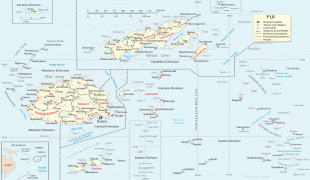 Карта (мапа)-Фиџи-map-fiji.jpg