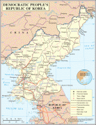 Kaart (cartografie)-Noord-Korea-Un-north-korea.png