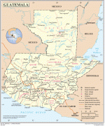 Ģeogrāfiskā karte-Gvatemala-Guatemala-Political-Map-2004.jpg