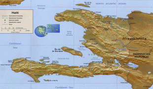 Карта (мапа)-Хаити-haiti-map.jpg