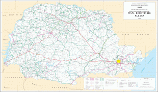Bản đồ-Paraná-Parana_State_Road_Map_Brazil_2.jpg