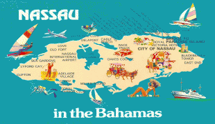 Zemljevid-Nassau, Bahami-Scan.jpe