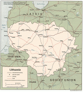 Bản đồ-Cộng hòa Xã hội chủ nghĩa Xô viết Litva-lithuania.gif