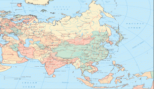 Kaart (cartografie)-Azië-Asia-Country-and-Tourist-Map.gif