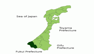 Kaart (cartografie)-Ishikawa (prefectuur)-Kaga_in_Ishikawa_Prefecture.png