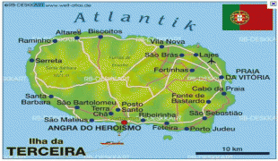 Kaart (kartograafia)-Praia-Terceira%25252BMap.JPG
