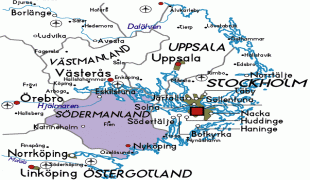 Kaart (cartografie)-Södermanlands län-sodermanland-map.gif