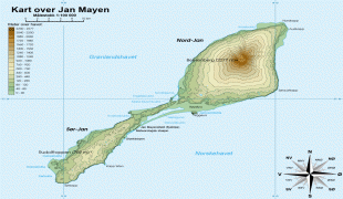 지도-스발바르 얀마옌 제도-Jan_Mayen_topography_no.png