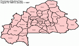 地图-布吉納法索-Burkina-Faso-Provinces-Map.png
