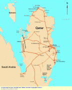 Географическая карта-Катар-6SBK-Qatar-general-map.jpg