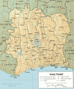 Карта (мапа)-Обала Слоноваче-Ivory.jpg