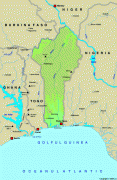 Kaart (cartografie)-Benin-benin.jpg