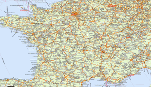 Географічна карта-Франція-MapFranceAND.gif