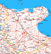 Karte (Kartografie)-Apulien-cartinastradaleFoggia.gif