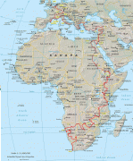 Kaart (cartografie)-Afrika-africamap-large.jpg