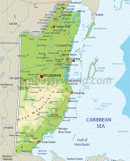 Kaart (kartograafia)-Belize-belize-travel.jpg