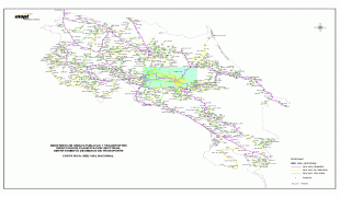 地図-コスタリカ-Costa_Rica_National_Road_Network_Map_2.gif