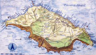 Kort (geografi)-Pitcairn-Pitcairn-Island-Map.jpg