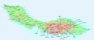 Karte (Kartografie)-Curaçao-CuracaoIslandMap1.jpg