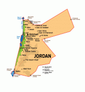 Kort (geografi)-Jordan-jordan_map.jpg