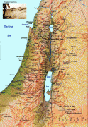 Karte (Kartografie)-Israel-Israel-Map.jpg