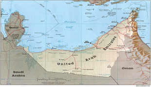 Karte (Kartografie)-Vereinigte Arabische Emirate-United_Arab_Emirates.jpg