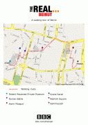Kaart (cartografie)-Beiroet-beirut_map.jpg