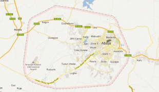 Ģeogrāfiskā karte-Abudža-abuja-map.jpg