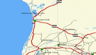 Карта (мапа)-Нуакшот-nouakchott-wm.gif