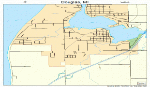 Bản đồ-Douglas-douglas-mi-2622740.gif