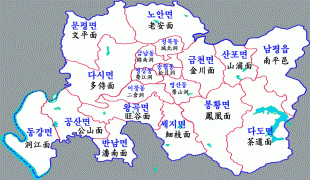 Karte (Kartografie)-Jeollanam-do-Naju-map.png