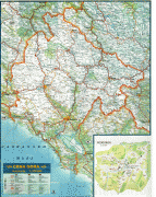 Kaart (cartografie)-Podgorica-Auto-karta%20Crne%20Gore.jpg
