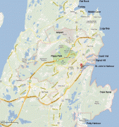Карта (мапа)-Сент Џонс (Антигва и Барбуда)-tour-map.jpg