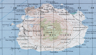 Географическая карта-Тегусигальпа-El-Tigre-Island-Map.jpg