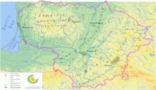 地图-立陶宛蘇維埃社會主義共和國 (1918年-1919年)-Lithuania-physical-Map.jpg